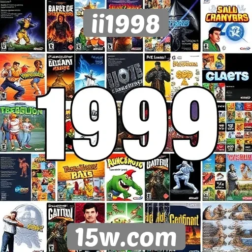 Exploração da biblioteca de jogos disponíveis no ii1998