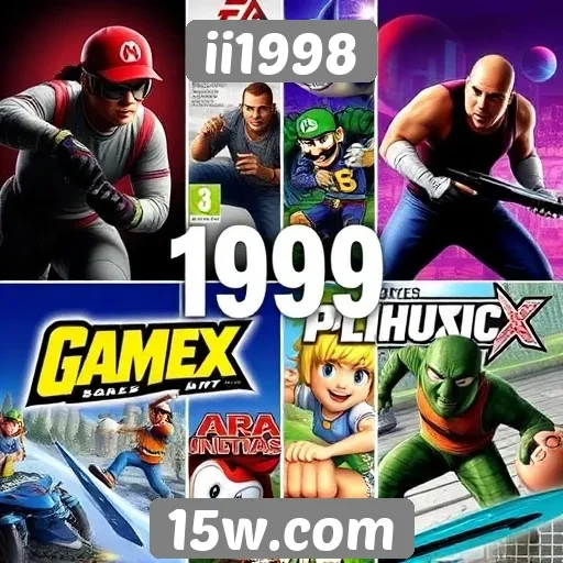 Lançamentos de jogos no site ii1998