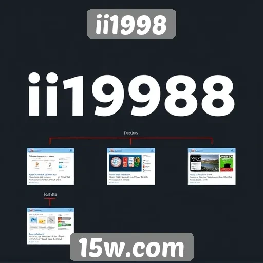 História e evolução do site ii1998